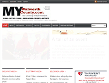 Tablet Screenshot of mywalworthcounty.com